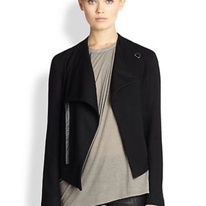 Helmut Lang Sonar Wool Crossover Jacket